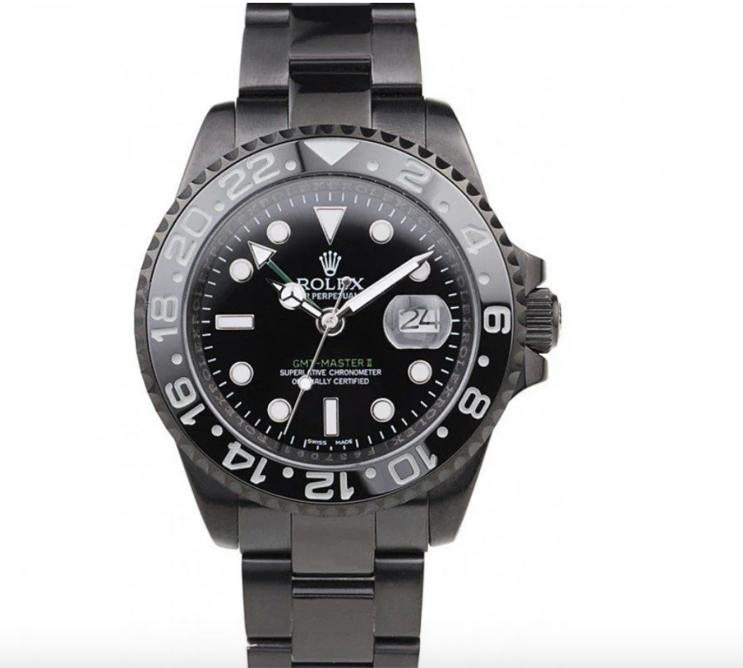 Gmt master ii all black best sale